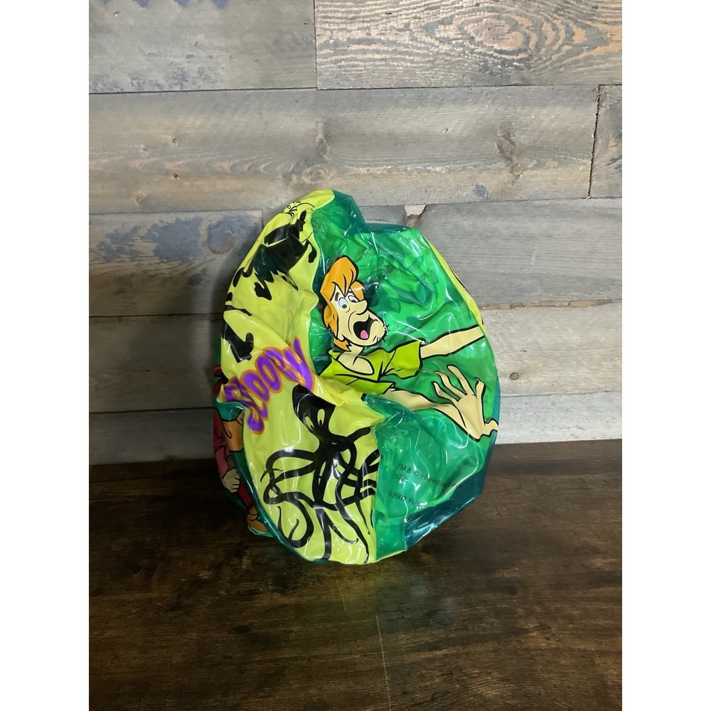 Vintage Scooby Doo Inflatable Blow Up Beach Ball